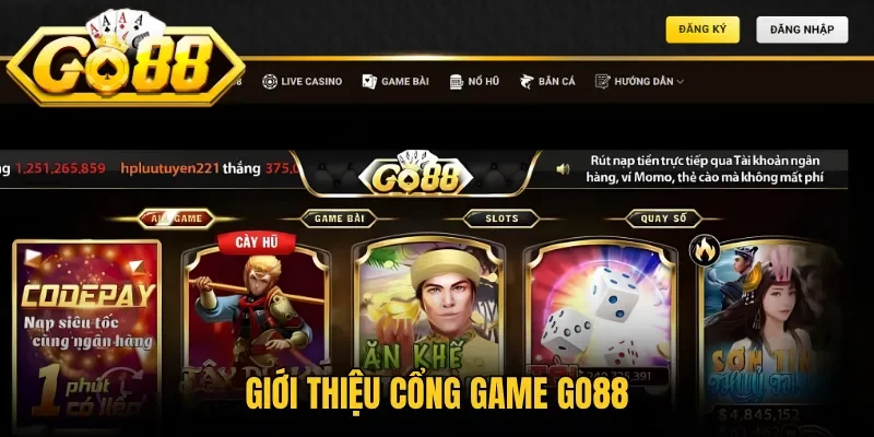 Giới thiệu cổng game Go88